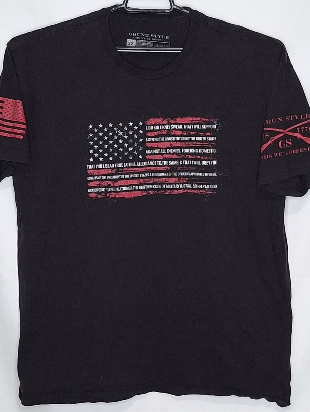 Grunt Style Flag Tshirt Size XXL
